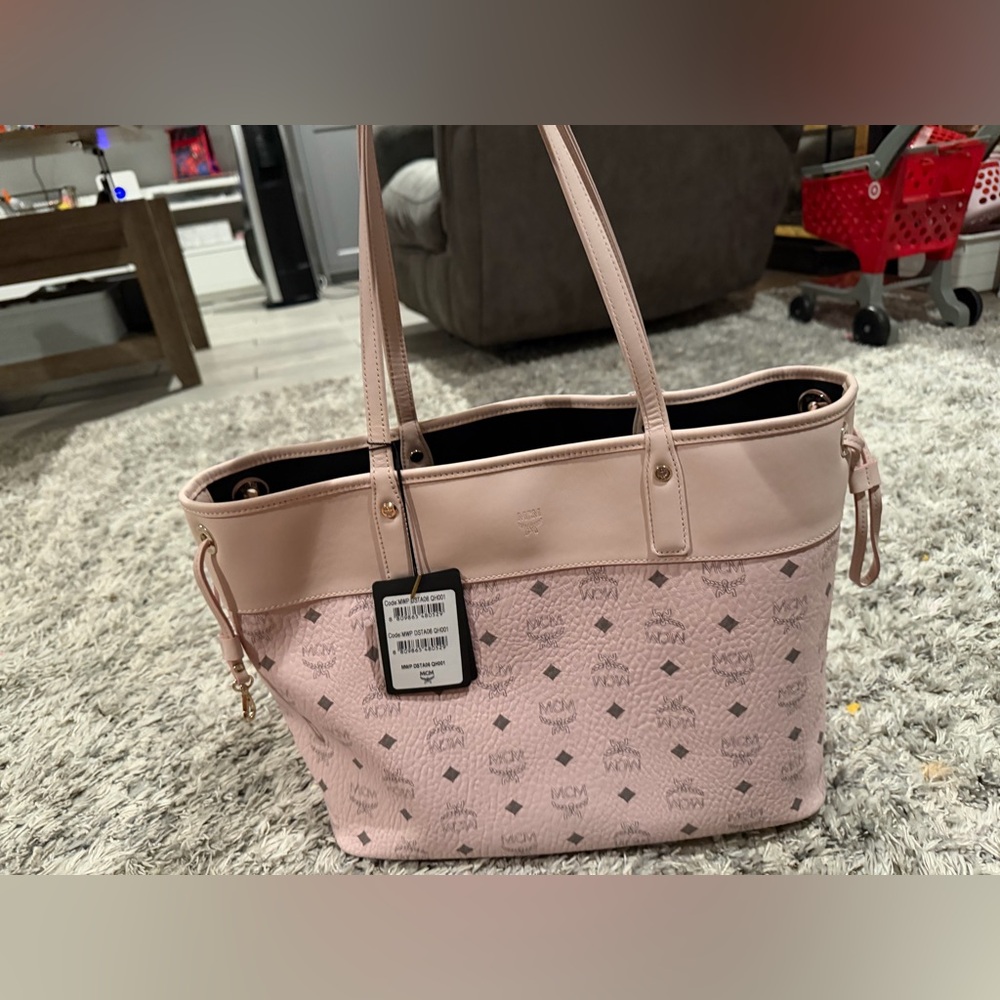 MCM Blush Pink Tote Bag
